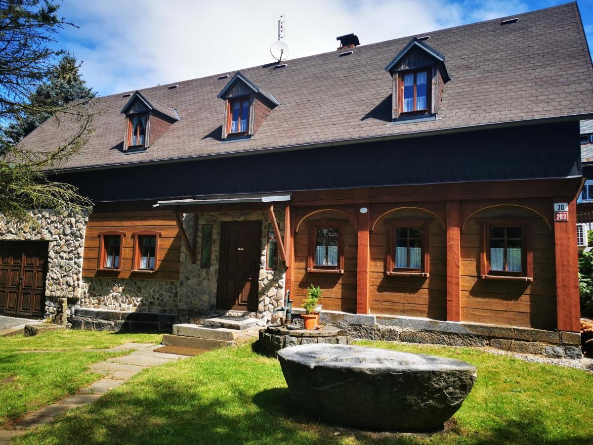 Chaloupka Kralovstvi Villa Šluknov Buitenkant foto