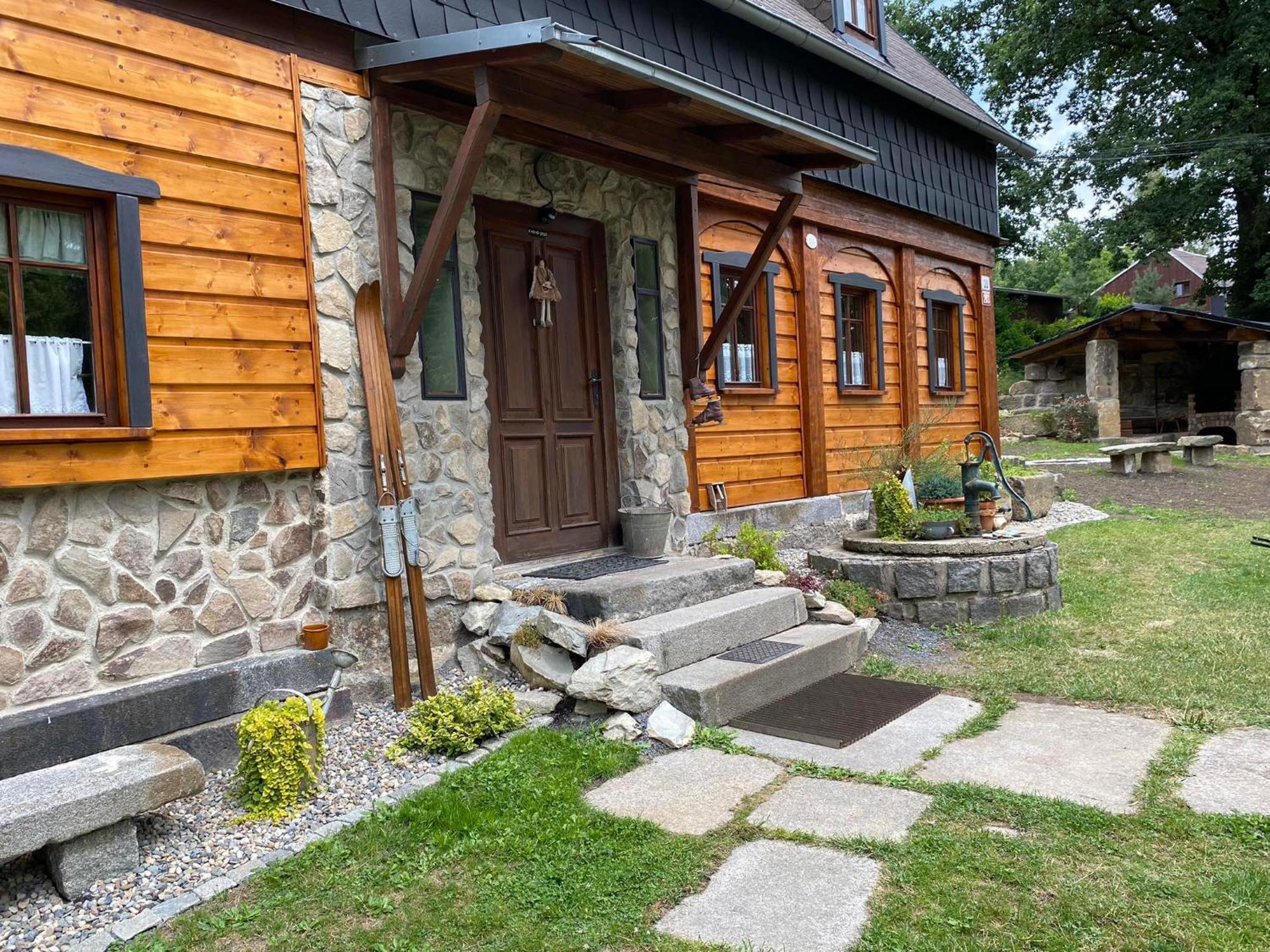 Chaloupka Kralovstvi Villa Šluknov Buitenkant foto